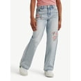 thumbnail image 1 of Justice Girls Embroidered Jean, Sizes 6-18, Slim & Plus, 1 of 10