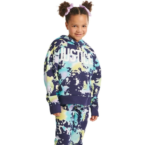 Justice Girls Fleece Hoodie, Sizes XS-XLP