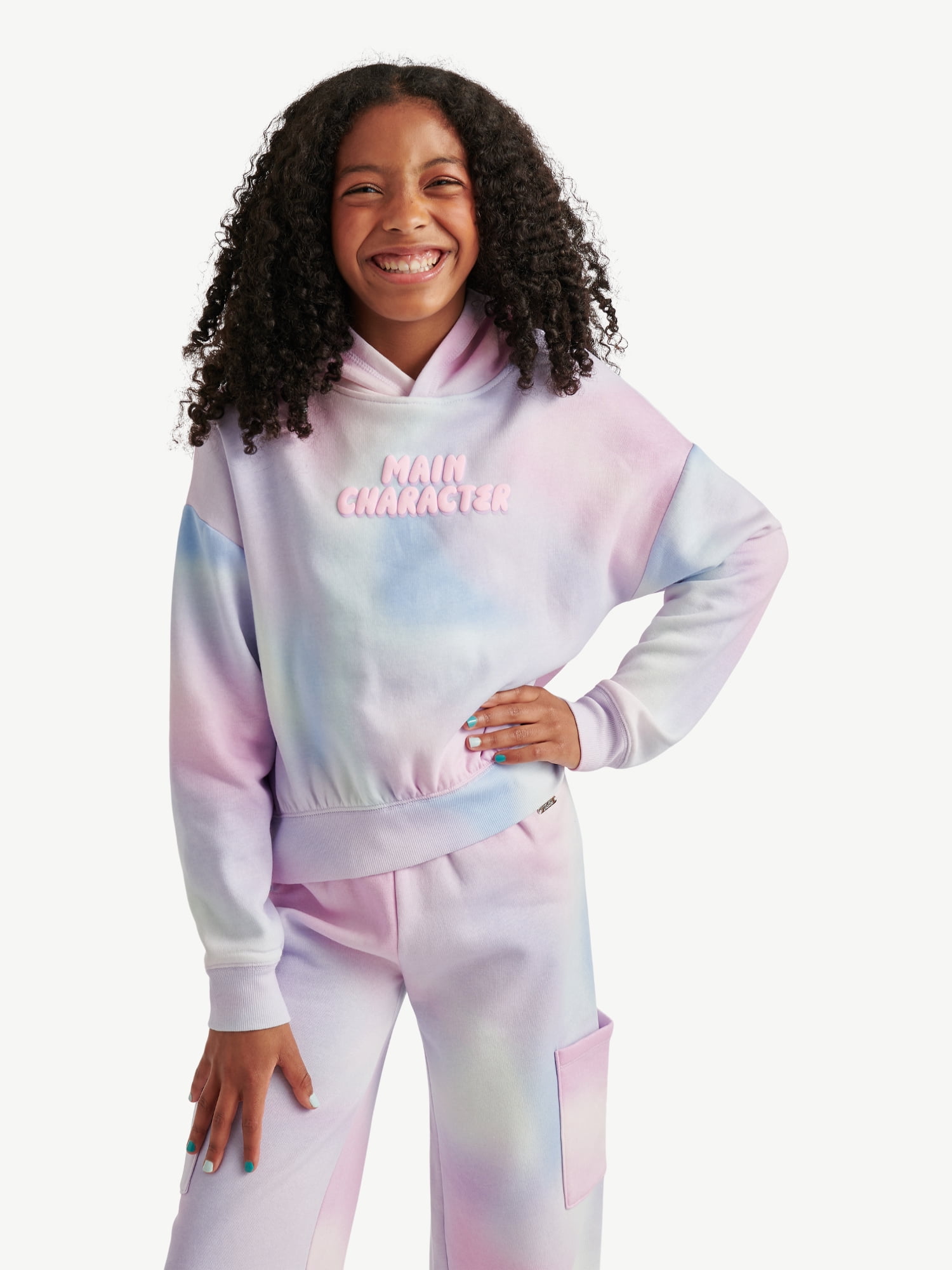 Justice Girls Fleece Hoodie, Sizes XS - XLP