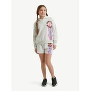 Justice Girls Fleece Hoodie and Short 2-Piece Set, Sizes XS-XLP