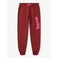 thumbnail image 1 of Justice Girls Fleece Jogger Pant, Sizes XS-XLP, 1 of 4