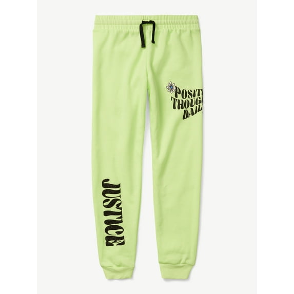 Justice Girls Fleece Jogger Pant, Sizes XS-XLP