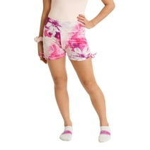 Justice Girls Floral Fashion Dance Shorts, Sizes XS-XL, 1-Pack