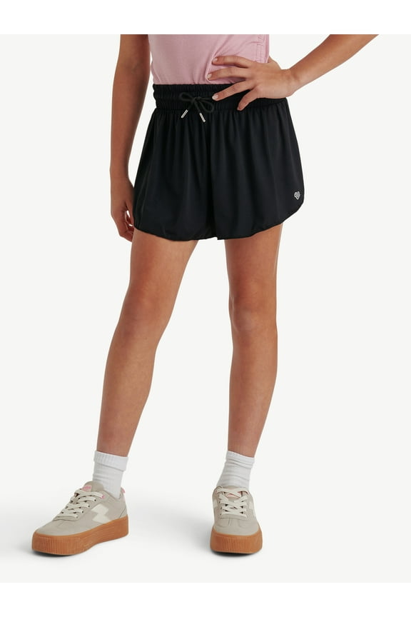 Girls Flutter Short, Sizes XS - XLP