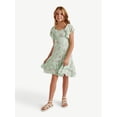 thumbnail image 1 of Justice Girls Flutter Sleeve Dress, Sizes XS - XLP, 1 of 6