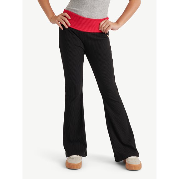 Justice Girls Foldover Flared Legging, Sizes XS - XLP