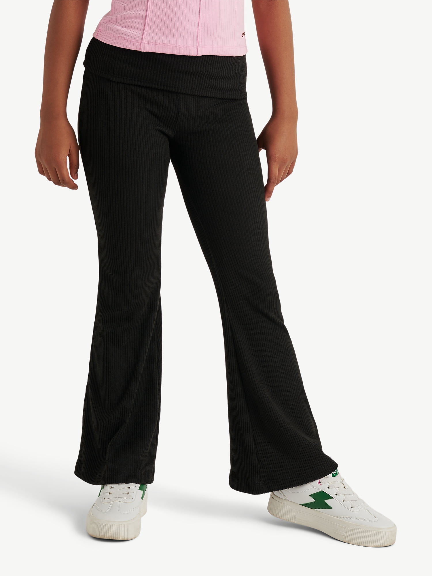 Justice Girls Foldover Flared Legging, Sizes XS - XLP
