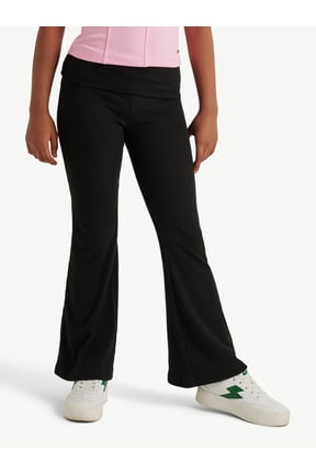 Girls Foldover Flared Legging, Sizes XS - XLP
