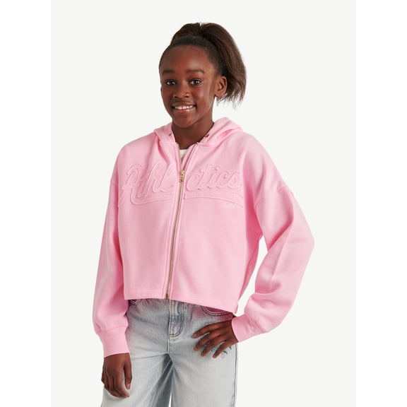 Justice Girls Full Zip Fleece Hoodie, Sizes XS - XLP