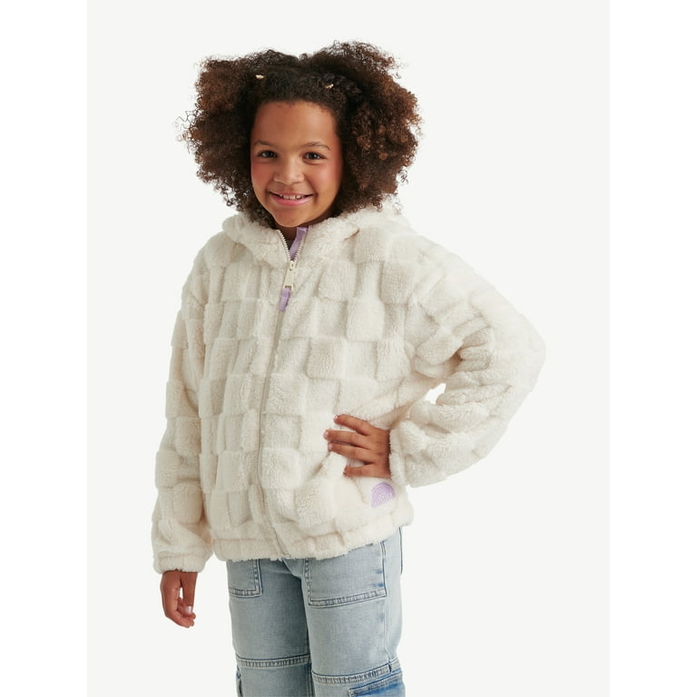 REVERSIBLE PLUSH COAT, CHILD REVERSIBLE PLUSH COAT, CHILD