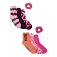 thumbnail image 1 of Justice Girls Fuzzy Cozy Crew Socks, 6-Pack, Sizes M-L, 1 of 4