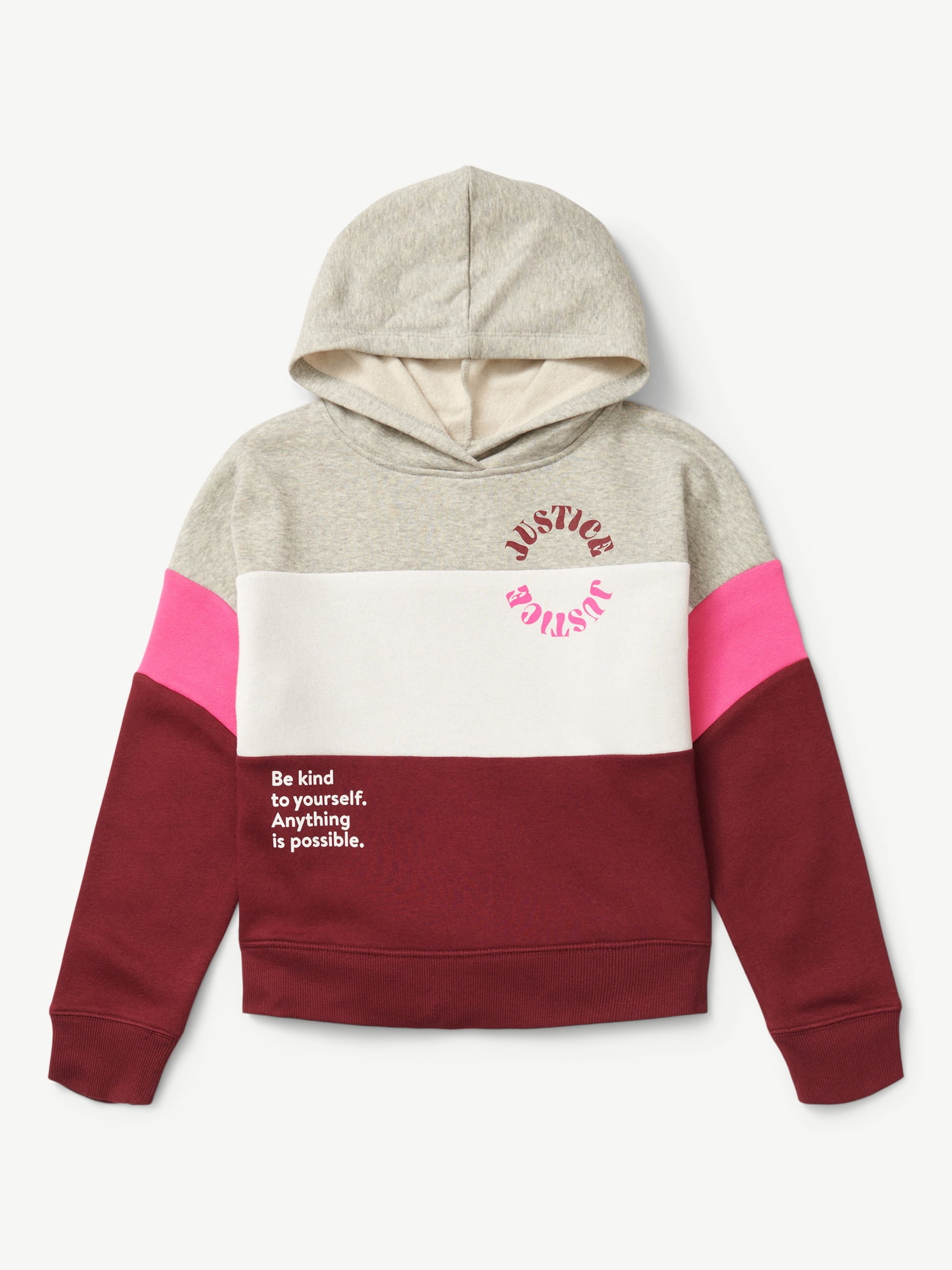 Justice Girls Graphic Fleece Hoodie, Sizes XSXLP