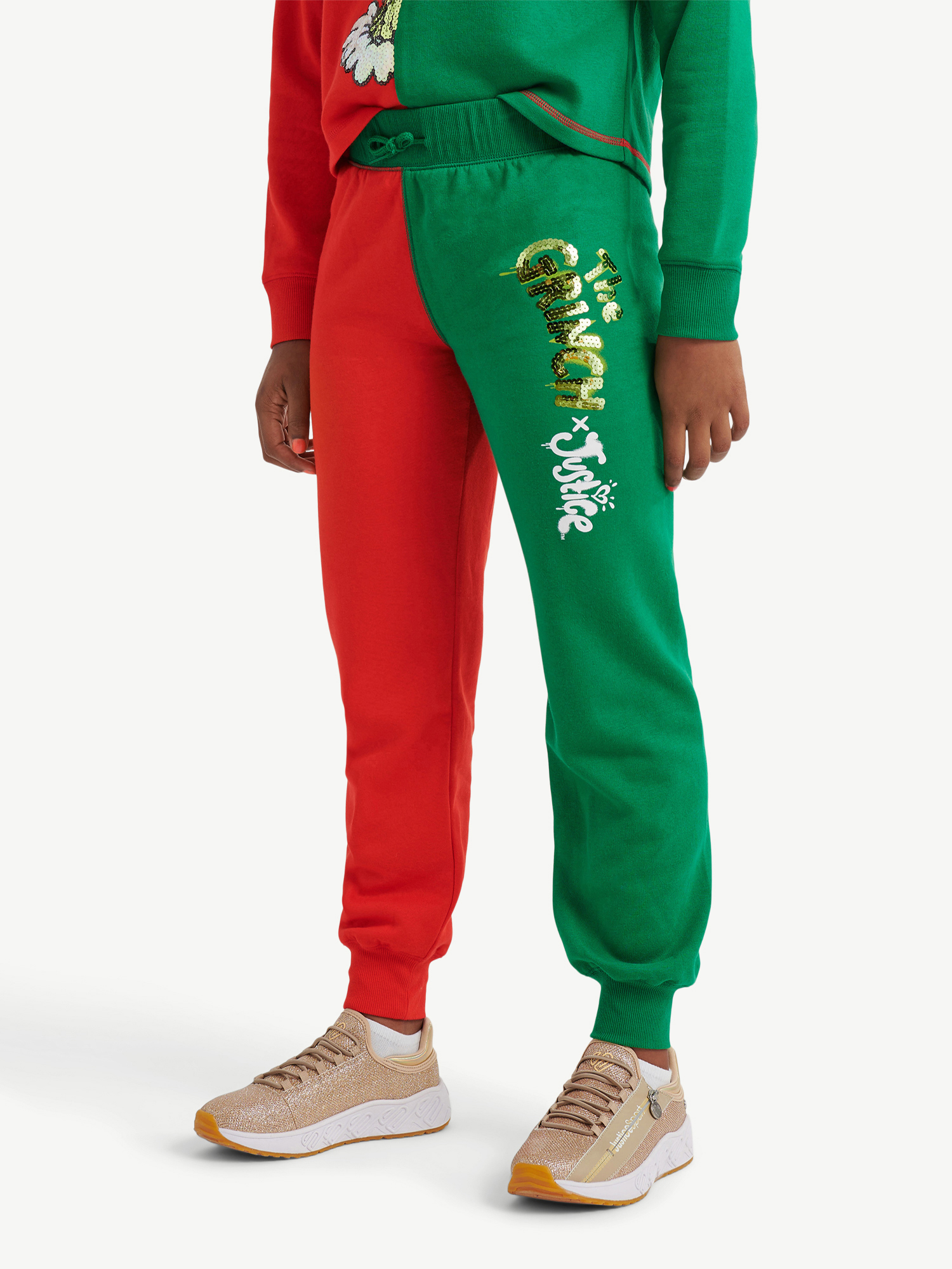 Justice x Powerpuff Girls Colorblock Joggers, Sizes XSXLP