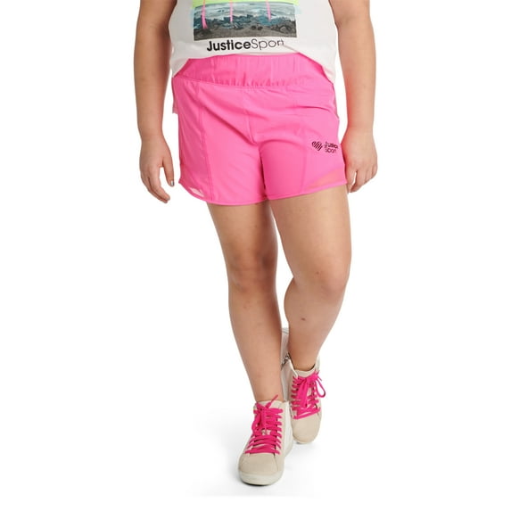 Justice Girls J-Sport Mesh Detail Short, Sizes XS(5/6)-XL Plus(16/18 Plus)