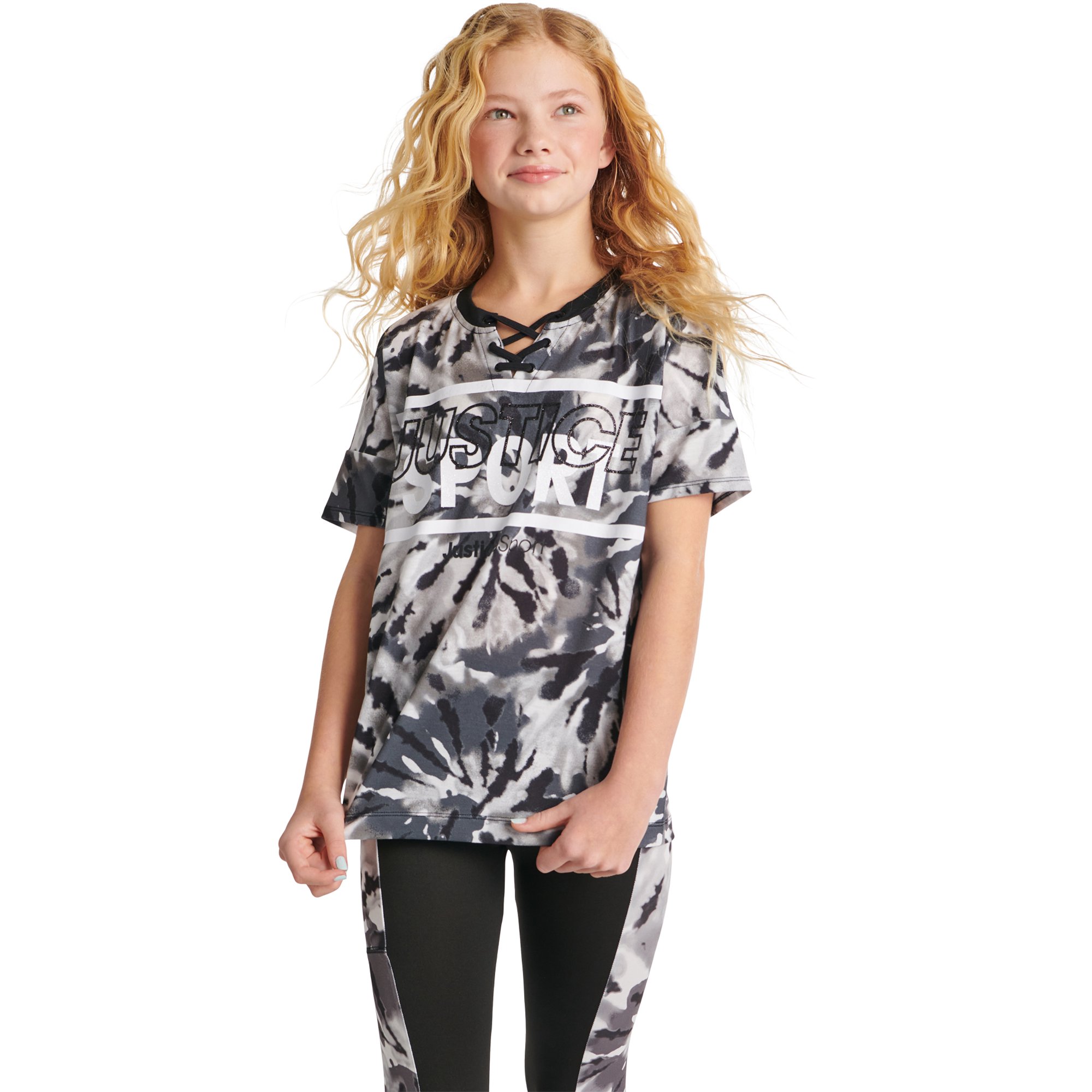 Sporty Girl Camouflage T-Shirt