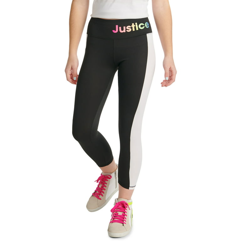 Justice Girls J-Sport Tech Pocket Side Printed Active Legging, Sizes XS-XXL  
