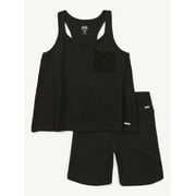 Set 2 Pièces Justice Pour Fille Taille 6 - Haut Et Bas, Multicolore, Occasion Très Bon état