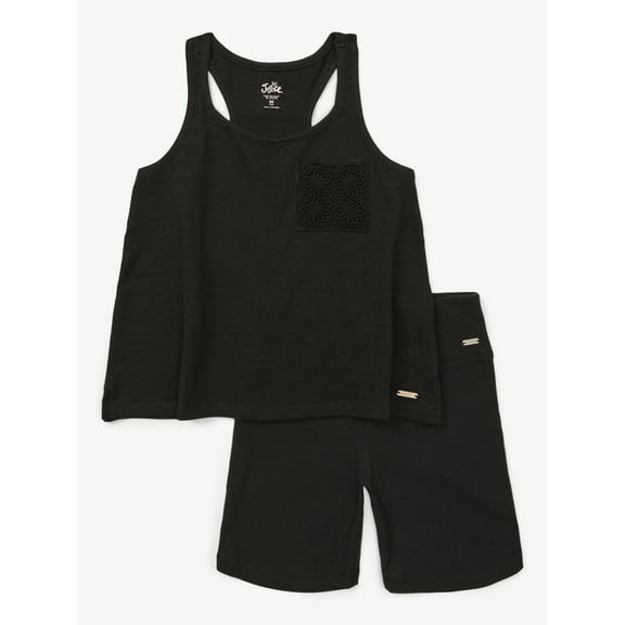 Justice Girls Jersey Tank & Short Set, Sizes XS - XLP