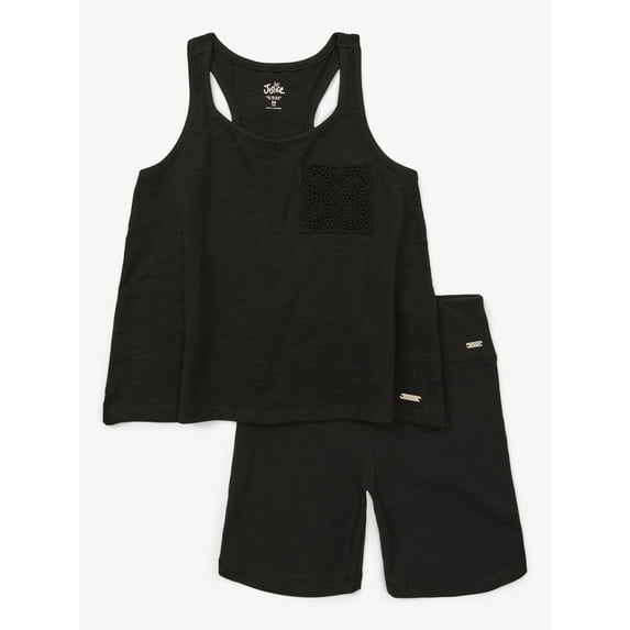 Justice Girls Jersey Tank & Short Set, Sizes XS - XLP