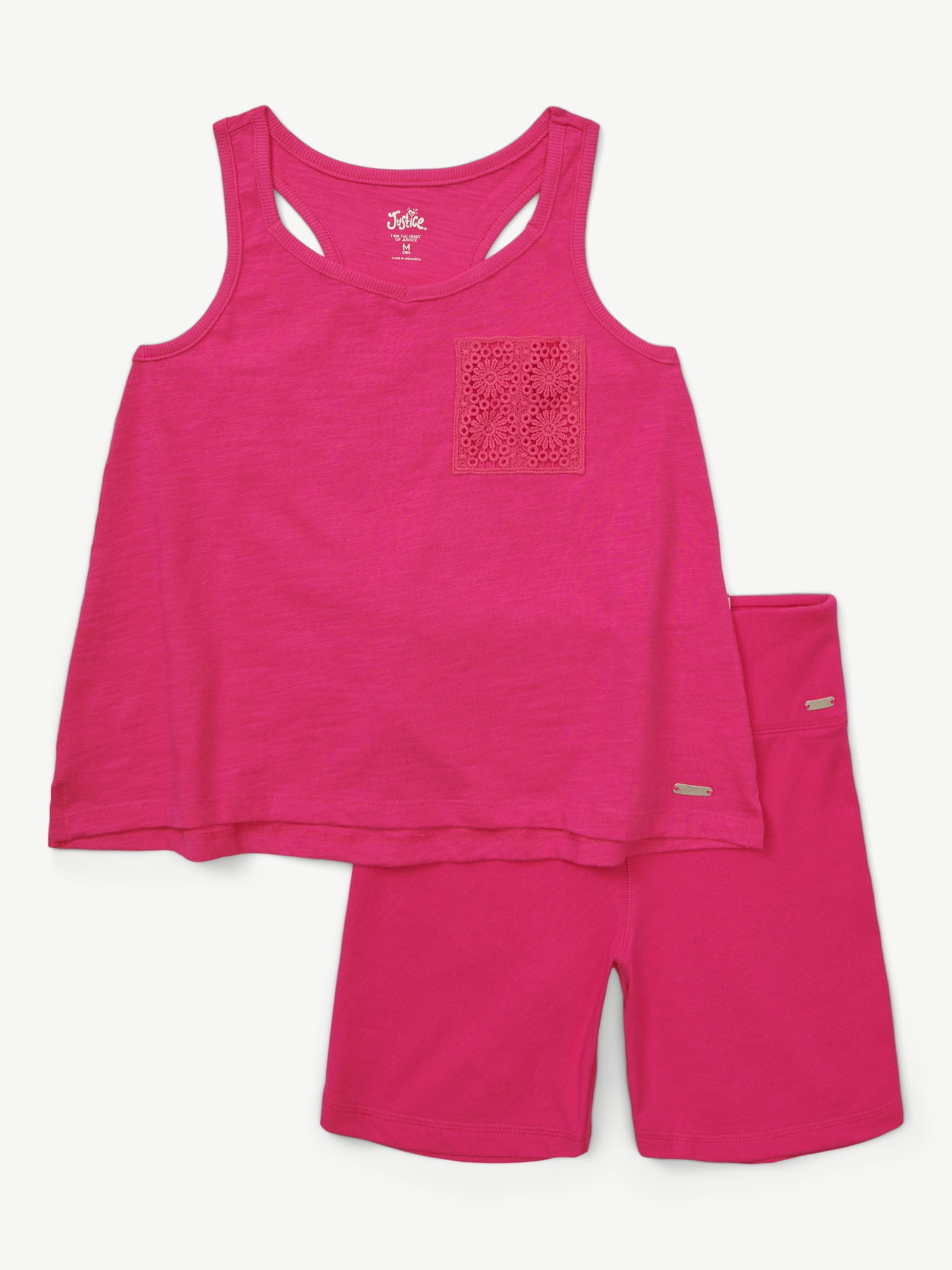 Justice Girls Jersey Tank & Short Set, Sizes XS - XLP