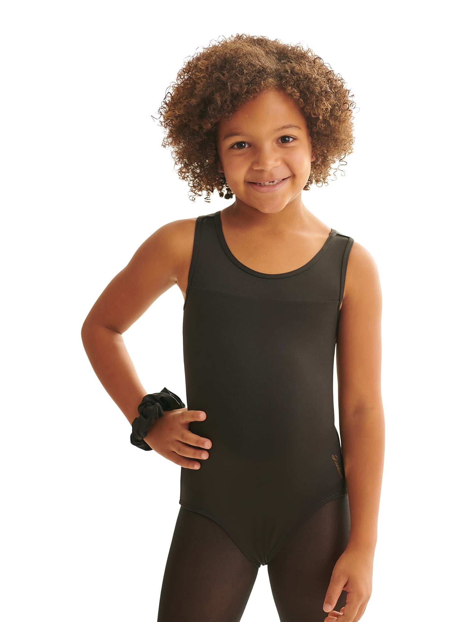 Justice Girls Keyhole Dance and Gymnastics Leotard, Sizes XS-XL, 1-Pack 