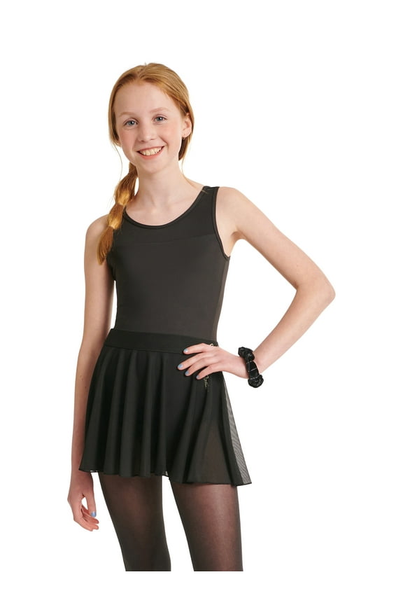 Girls Keyhole Gymnastic Leotard for Dance and Practice, Sizes XS-XL