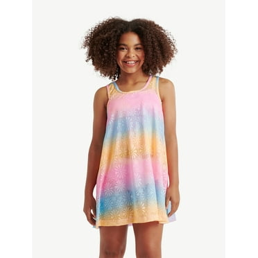 Justice Girls Knotted Strap Swim Coverup, Sizes 4-18