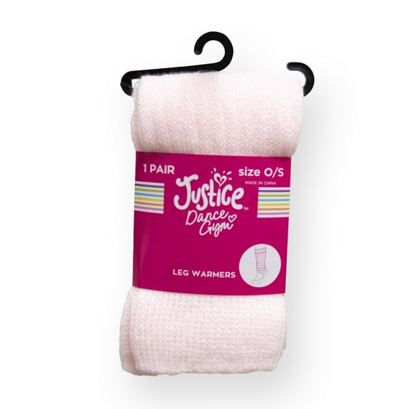 Justice Lightweight Ballet Leg Warmers for Girls and Tweens, One Size Fits Most