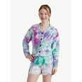 thumbnail image 1 of Justice Girls Long Sleeve Cardigan Sleep Top and Shorts, 2-Piece, Sizes 5-18 & Plus, 1 of 4