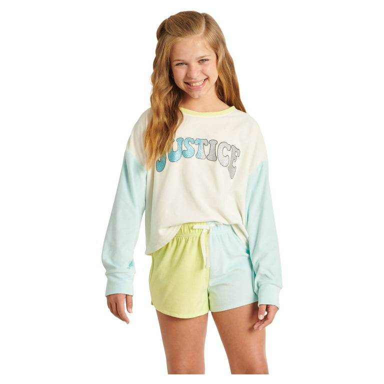 Long sleeve with shorts girl cheap