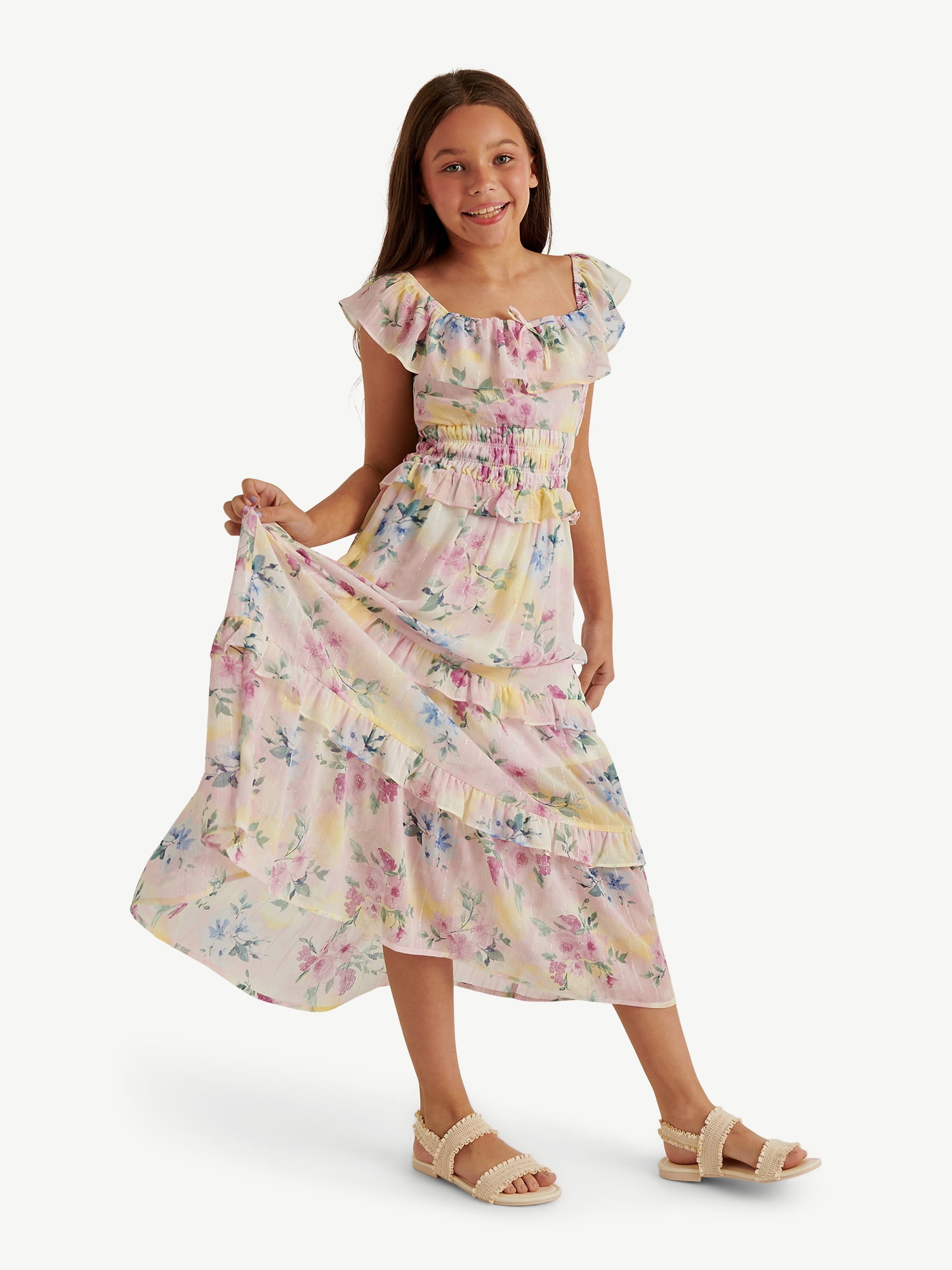 Justice Girls Maxi Dress, Sizes XS - XLP