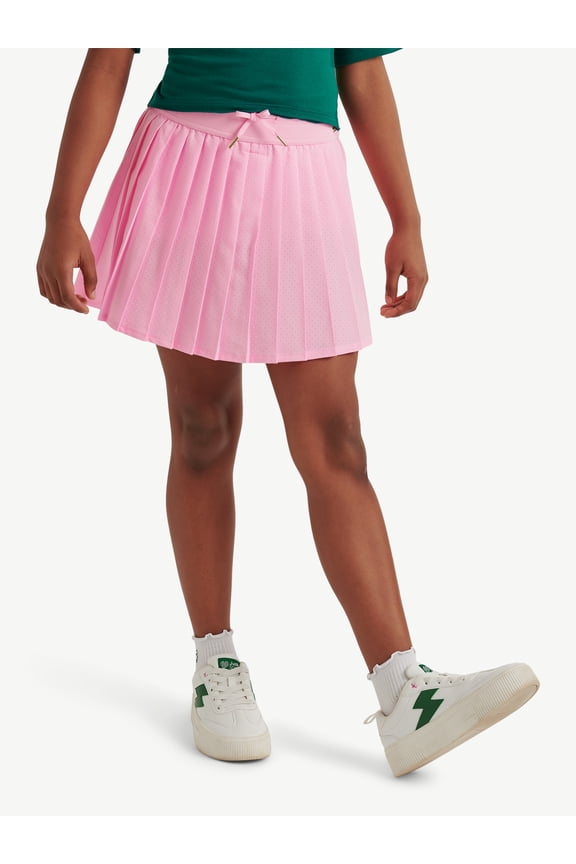 Girls Mesh Tennis Skirt, Sizes XS - XLP