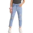 thumbnail image 1 of Justice Girls Mini Mom Jean, Sizes 6-18, Slim & Plus, 1 of 4