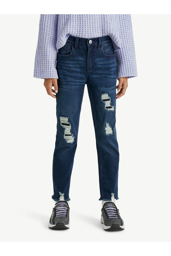 Girls Mini Mom Jean, Sizes 6-18