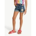 thumbnail image 1 of Justice Girls Mini Mom Shorts With Bracelet, Sizes 6-18, 1 of 5