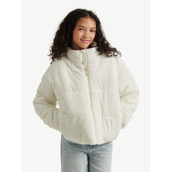 Justice Girls Mock Neck Jacket, Sizes XS - XL