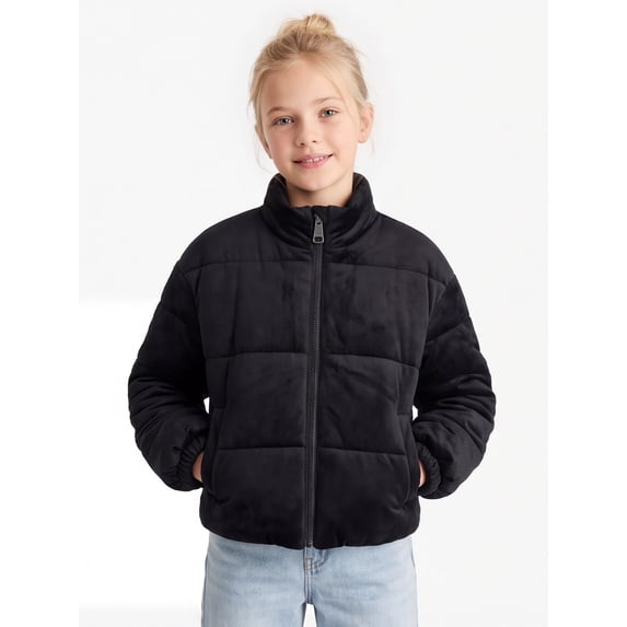 Justice Girls Mock Neck Jacket, Sizes XS - XL