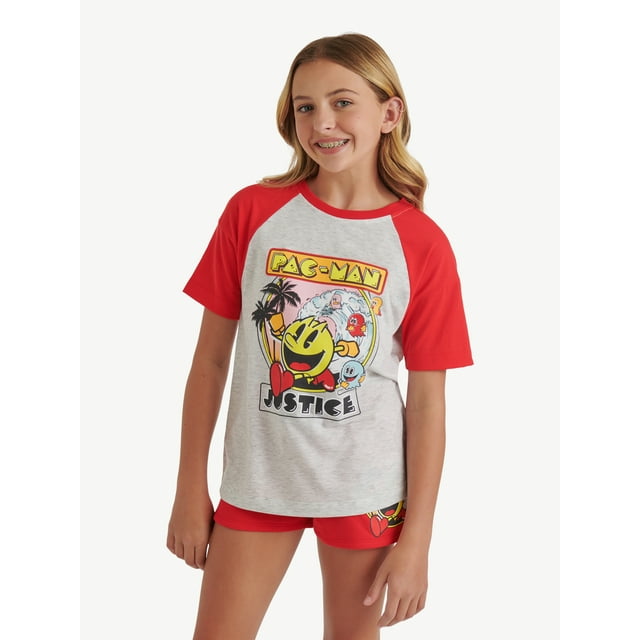 Justice Girls PAC-MAN Oversized Tee, Sizes XS - XLP