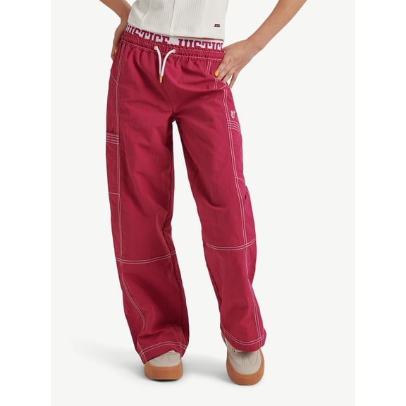 Justice Girls Parachute Windbreaker Pant, Sizes XS - XLP