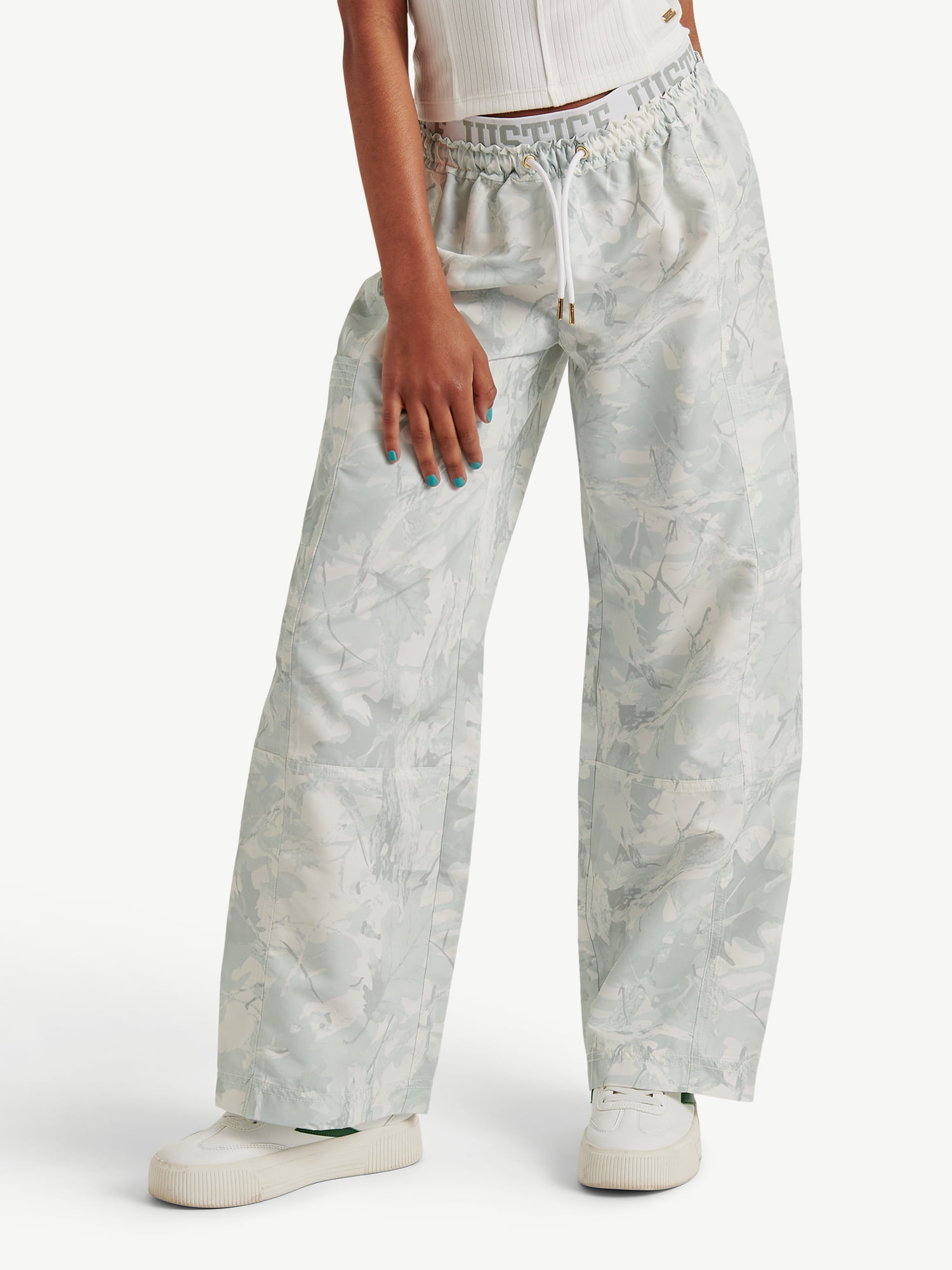 Justice Girls Parachute Windbreaker Pant, Sizes XS - XLP