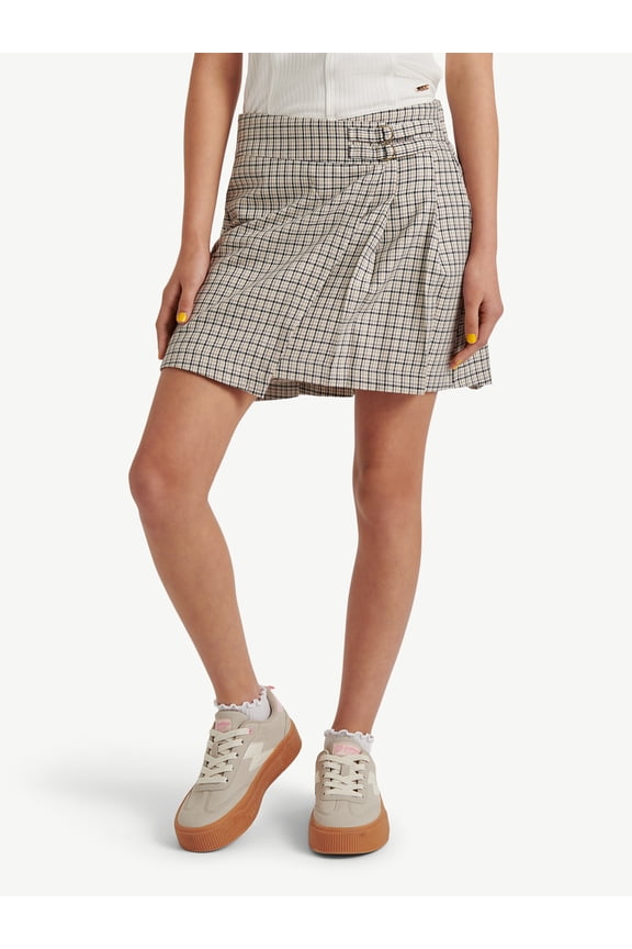 Girls Plaid Pleated Skirt, Sizes XS - XLP