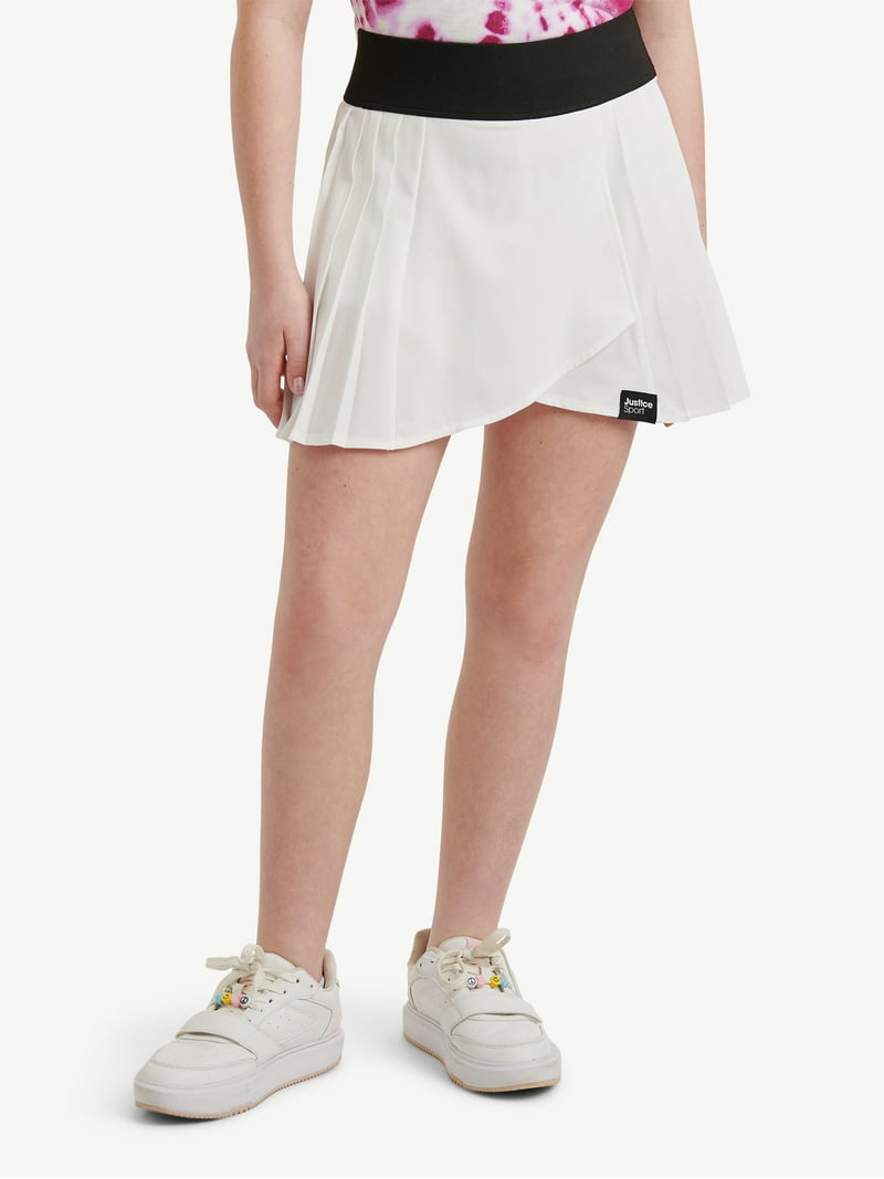 Justice Girls Pleated Cross Over Skirt, Sizes XS-XLP - Walmart.com