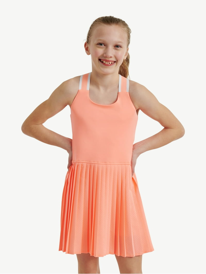Justice Girls Pleated Tennis Dress, Sizes XS - XLP - Walmart.com