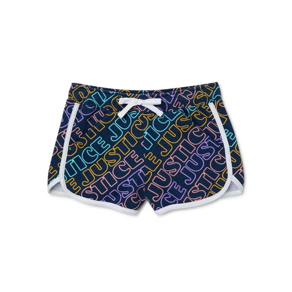 Justice Girls Printed Dolphin Shorts, Sizes 5-18 & Plus