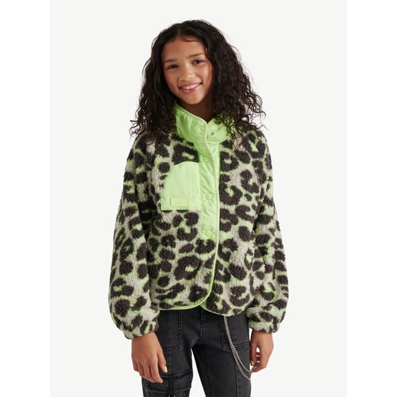 Justice Girls Printed Sherpa, Sizes XS - XL