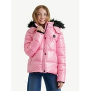 Girls Puffer Jacket, Sizes XS-XLP