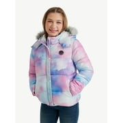 Justice Girls Puffer Jacket, Sizes XS-XL