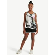 Justice Girls Racer Tank and Short, Sizes XS-XLP