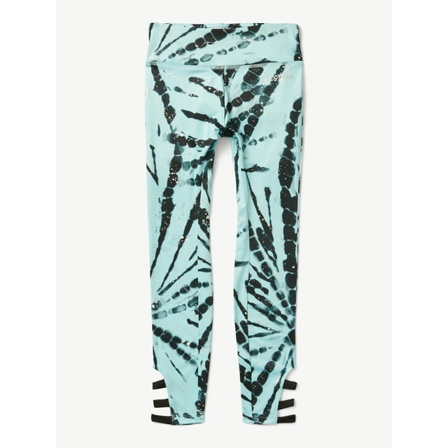 Justice Girls Radial Dye Print Dance and Gymnastics Legging, Sizes XS-XL