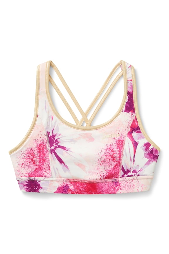 Girls Reversible Sports Bra, Sizes XS-XL